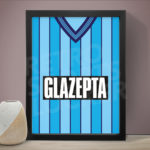 Coventry City F.C. 1984-1985 Home Kit Poster
